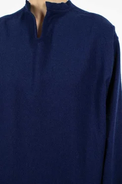 Drizzle Dress Woven Blue