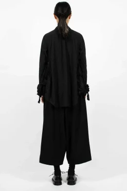 Dropped Rise Pant Black