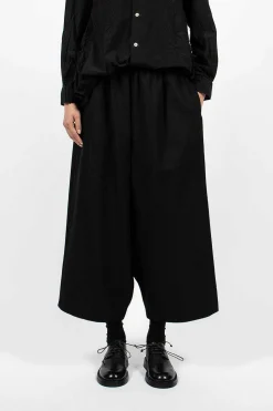 Dropped Rise Pant Black