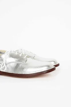 Easy Lace Up Shoe Silver