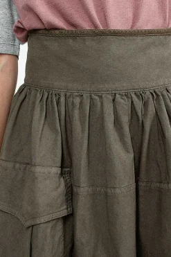 Elevation Mil Olive Skirt