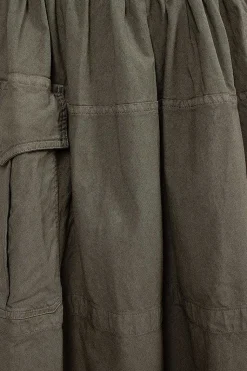 Elevation Mil Olive Skirt