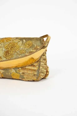 Embellished Mini Bag Gold