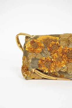 Embellished Mini Bag Gold