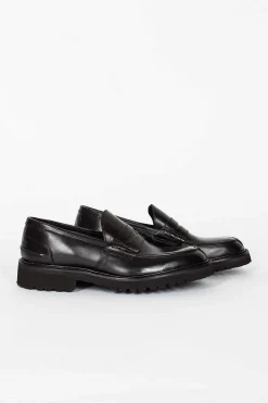 Eva Penny Loafer Black