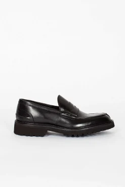 Eva Penny Loafer Black