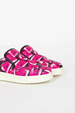 Face Mule Black/Pink
