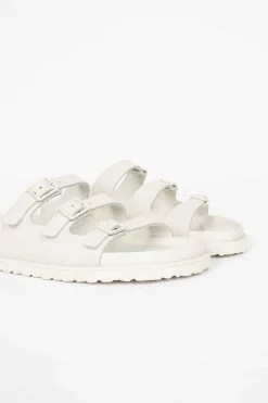 Florida Suede Sandal Bone