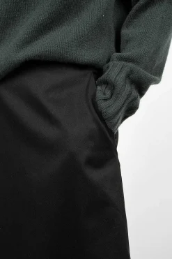 Full Skirt Sateen Black