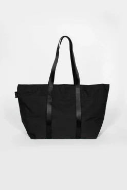 Gabardine Tote Black