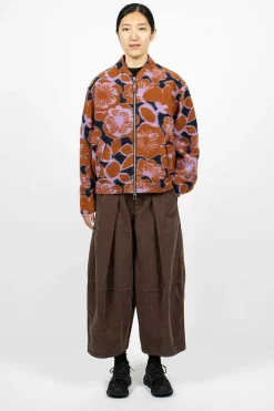 Gabby Jacket Floral Navy
