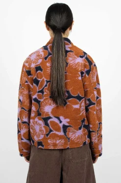 Gabby Jacket Floral Navy