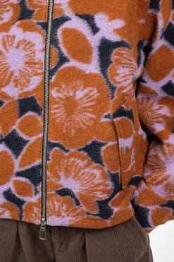 Gabby Jacket Floral Navy