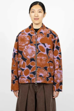 Gabby Jacket Floral Navy