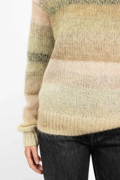 Gradient Crew Neck Knit