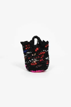Hand Crochet Acustica Bag Black