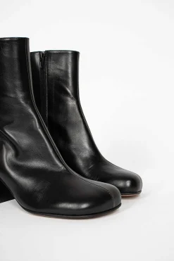 Heeled Half Boot Black