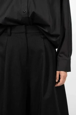 Hem Cuff Wide Trouser