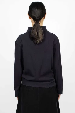 High Neck Pullover Ink
