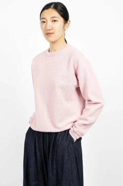 Hina Crew Neck Sweatshirt Bleached Mauve