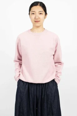Hina Crew Neck Sweatshirt Bleached Mauve