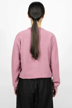 Hina Crew Neck Sweatshirt Dusky Orchid