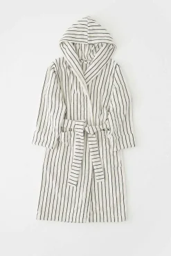 Hooded Bathrobe Racing Green