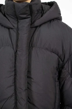 Hooded Puffer Jacket Black