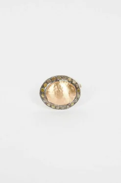 Jewel Ring Yellow Gold/Icy Yellow Diamond