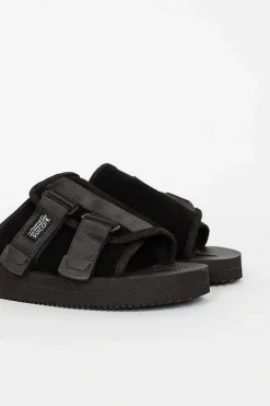 Kaw-Vs Suede Sandal Black