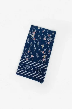 Khadi Bandana Dark Indigo