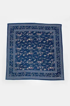 Khadi Bandana Dark Indigo