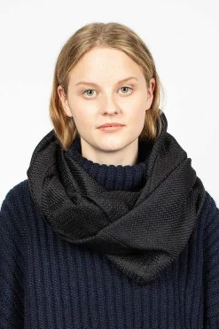 Khata Silk/Cashmere Cowl Black