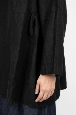 Kortrijk Linen Pullover Black