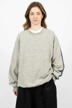 Kountry Patchwork Sweatshirt Grey