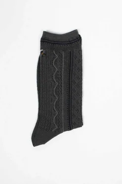 Kt-161 Baller Lace Socks Grey