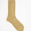 Kt-161A Lace Baller Socks Gold