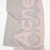 Light Pink/Grey Toronty Logo Scarf