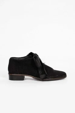 Linen Ore Shoes Black