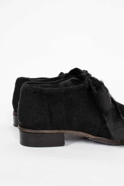 Linen Ore Shoes Black