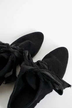 Linen Ore Shoes Black
