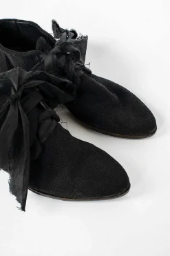 Linen Ore Shoes Black