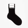 Logo Ankle Socks Black