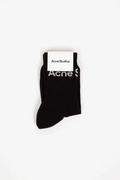 Logo Ankle Socks Black