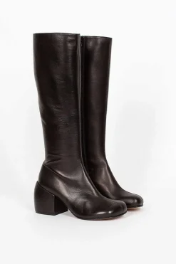 Long Heeled Boots Black