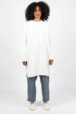 Long Shirt Dress White