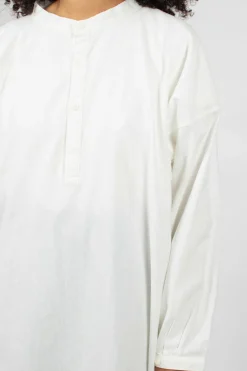 Long Shirt Dress White