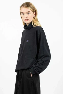 L/S Turtleneck Tee Black