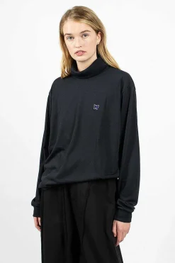 L/S Turtleneck Tee Black