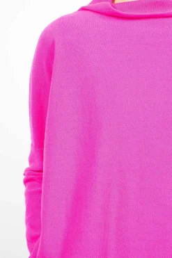 Lupetto High Neck Sweater Dark Pink